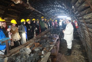 Cumhuriyetimizin 100. Yılında 100 Madenci Ailesinin Maden Müzesi Ziyareti